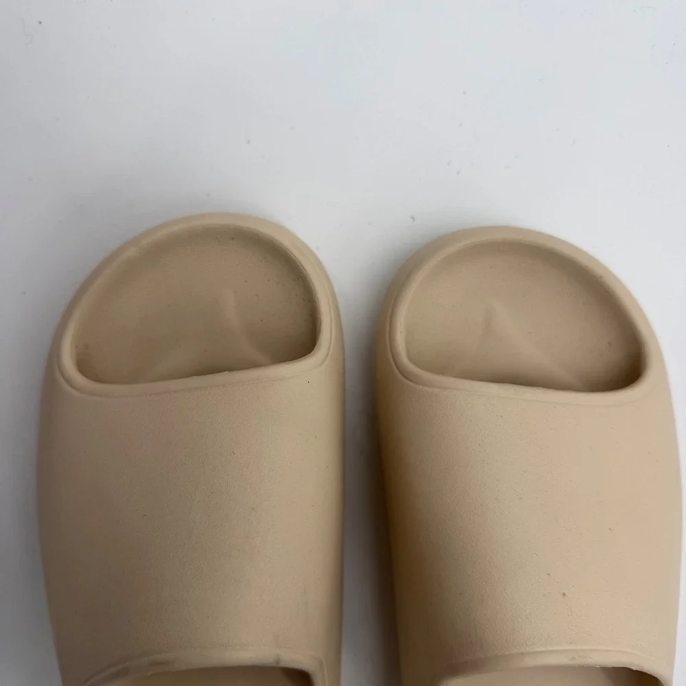 32 Degrees Cool Cushion Slides Tan Mens 4-5 Womens 6-7 Comfort Sandals 3094